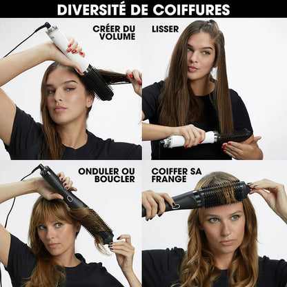 GHD Duet Blow dry Brush Noir