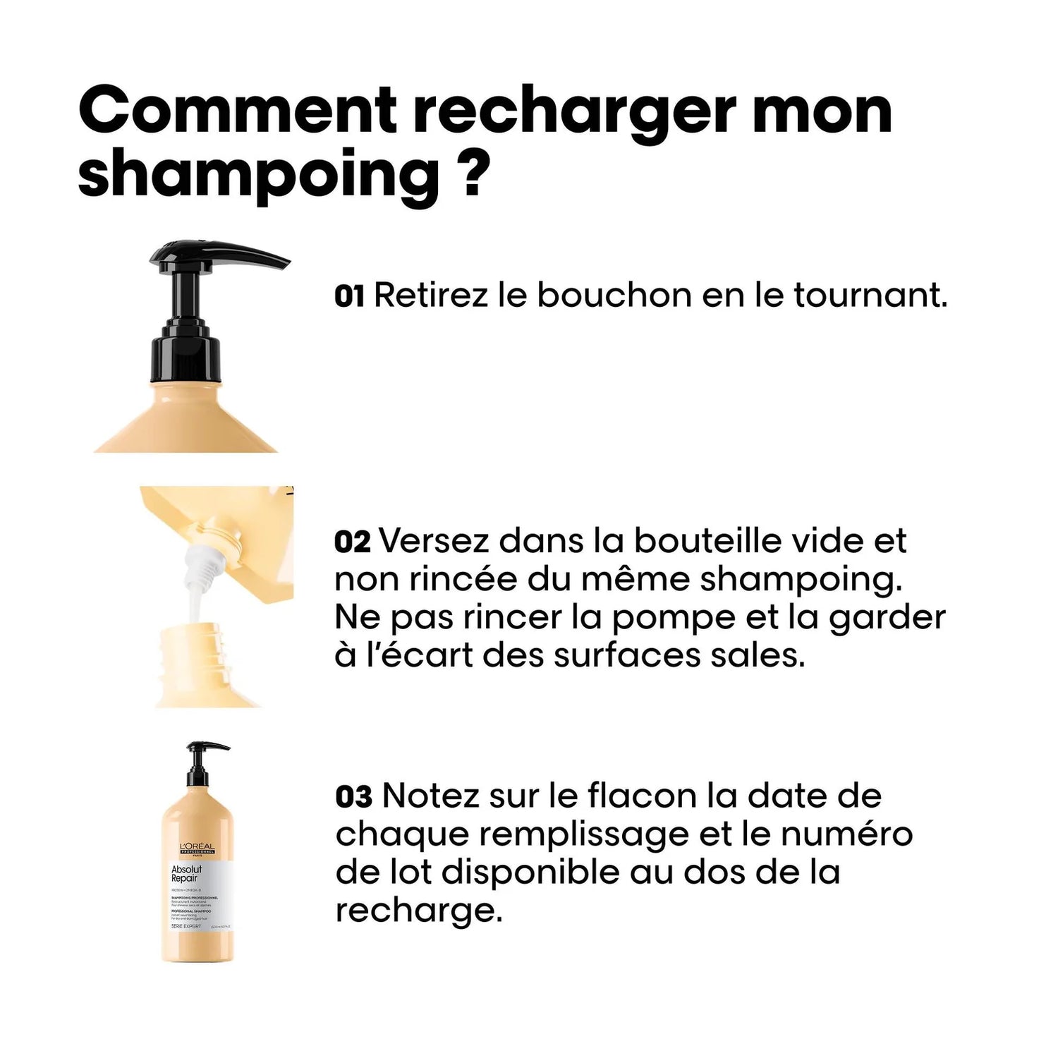 Recharge Shampoing Absolut Repair